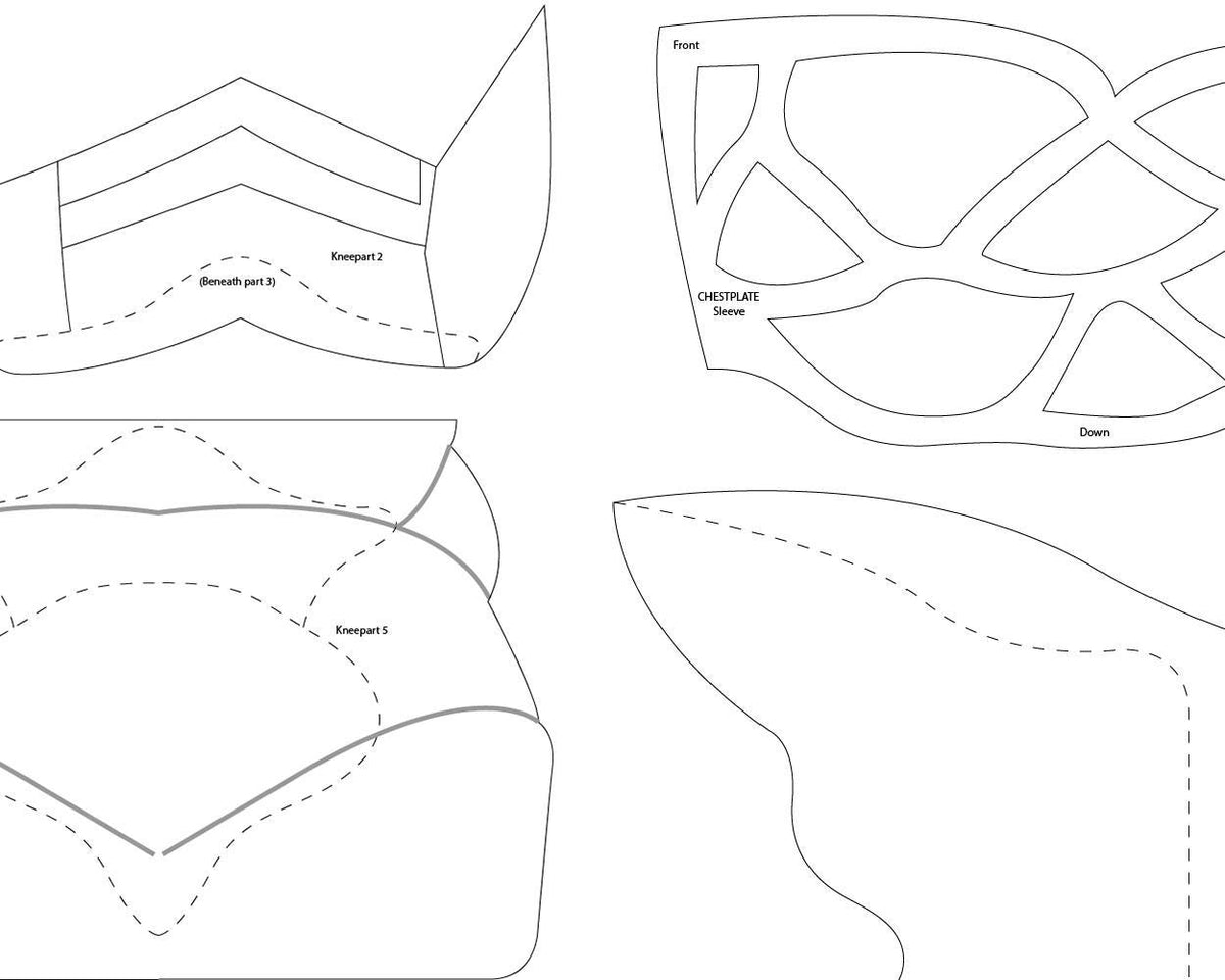 FE3H | Dimitri | Cosplay Costume | Foam Armor | Pattern Set - COMPLETE SET