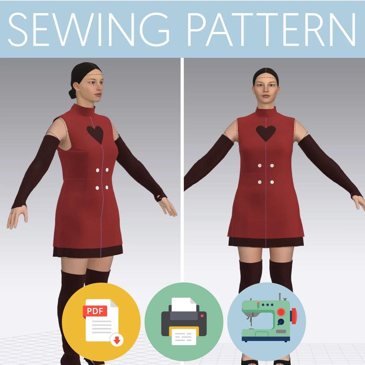 Charlie | H.Hotel | Sewing Pattern