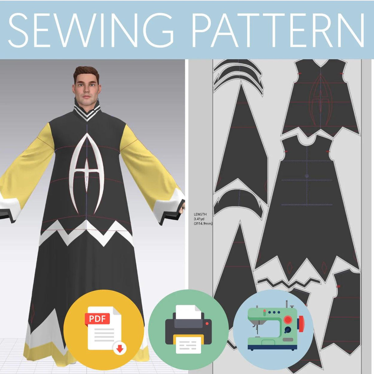Adam | H.Hotel | Sewing Pattern