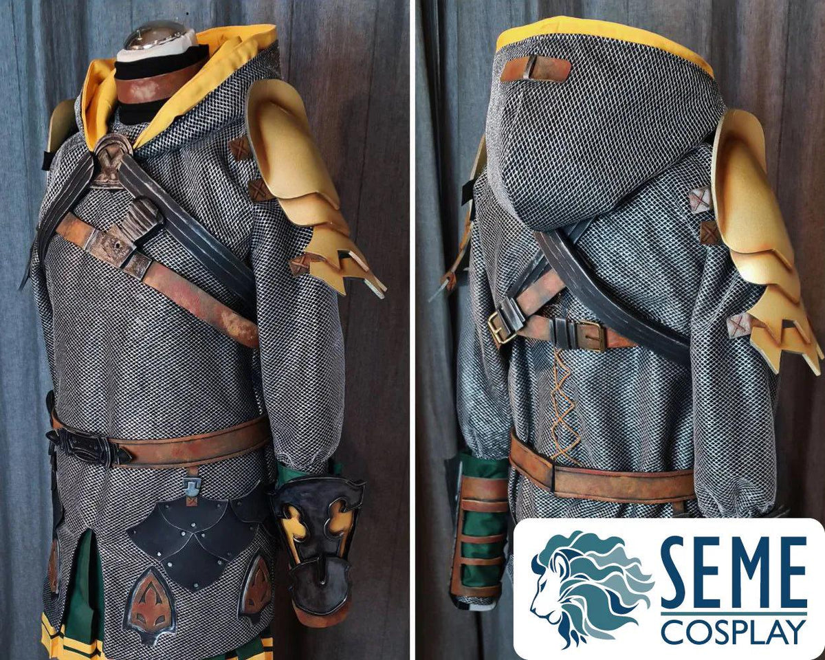 Haurchefant | Chain Mail Armor Parts | Pattern Lifesize 1:1 Template