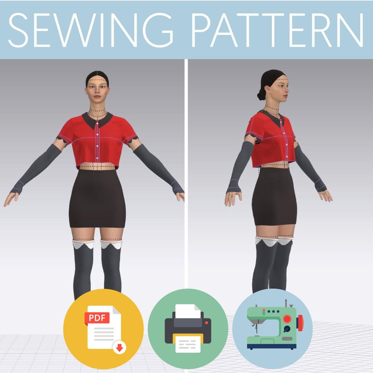 Vaggie | H.Hotel | Sewing Pattern