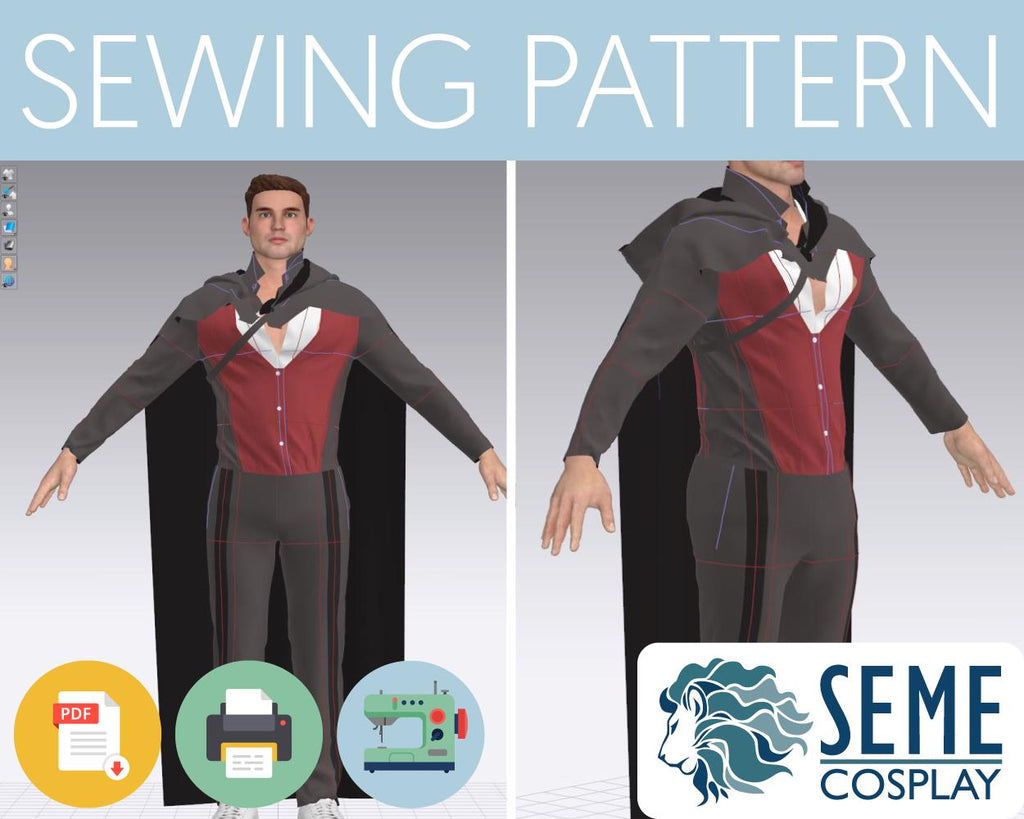 Clive | FFXVI | Sewing Pattern