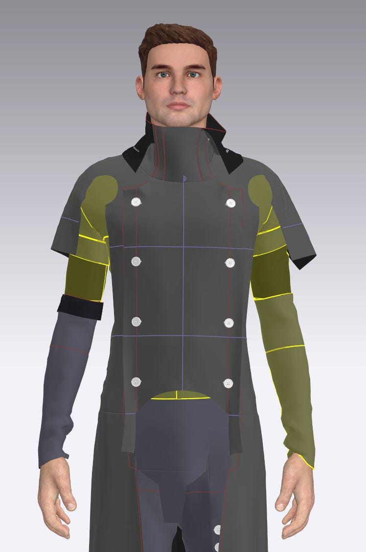 Uniform Costume | Protagonist | Sewing Pattern