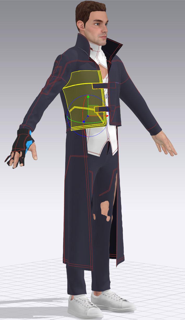 Kevin Kaslana | Honkai Impact | Sewing Pattern