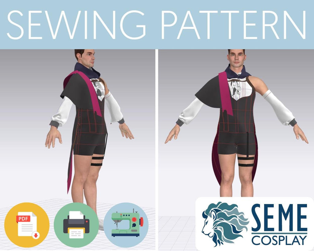 Lyney | Genshin Impact | Sewing Pattern