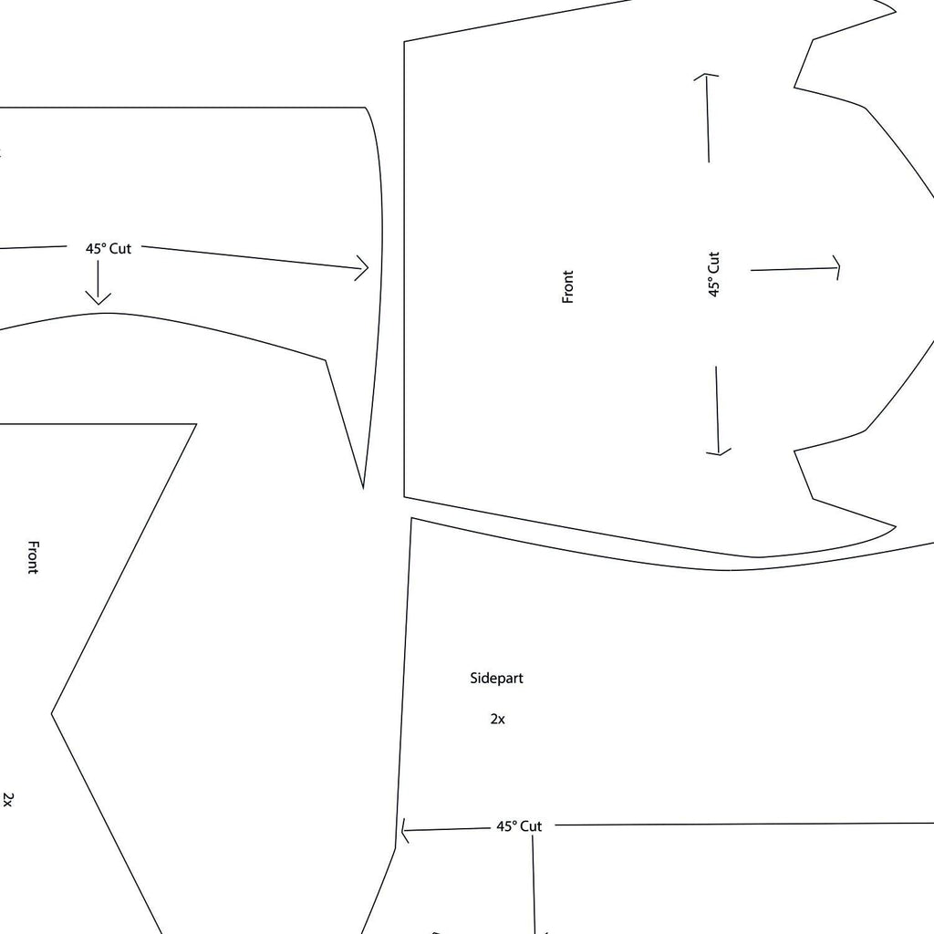 Ventus Armor Belt | cosplay costume pattern