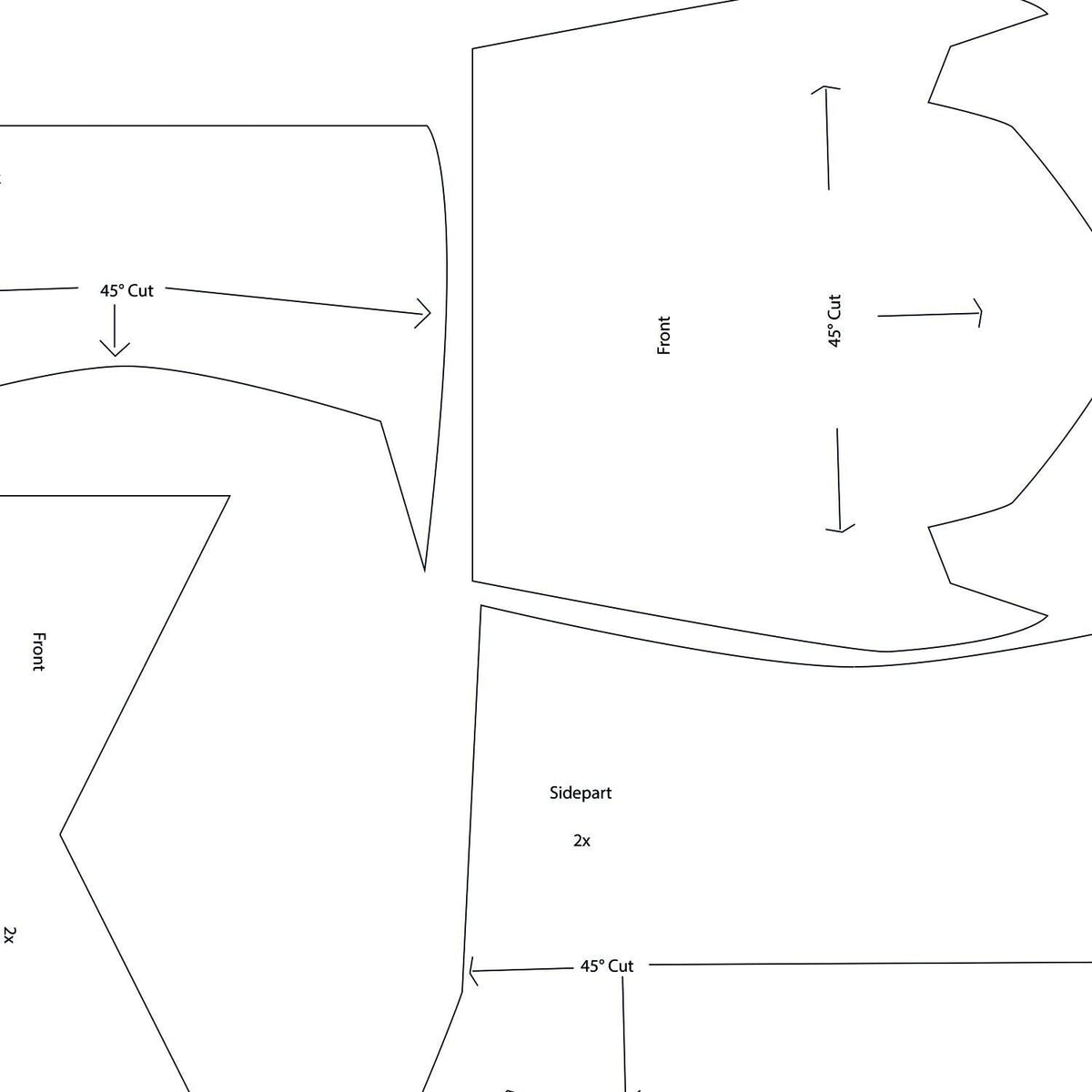 Ventus Armor Belt | cosplay costume pattern