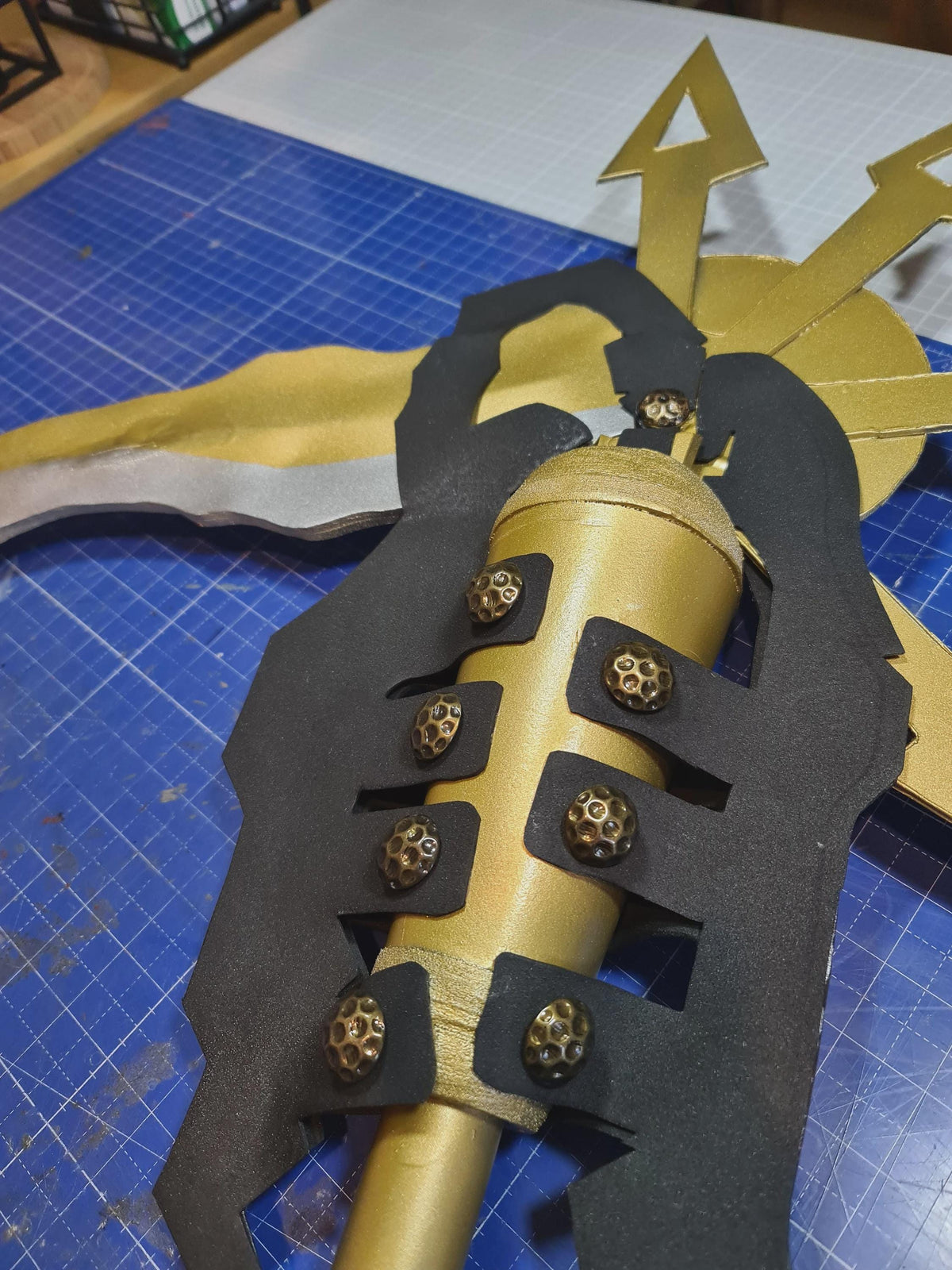 Max Black | Scythe | Pattern Lifesize 1:1 Template Blueprint
