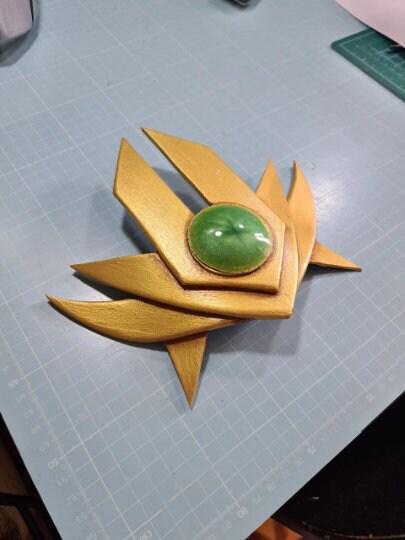 Goha Yuga | Crown | Pattern Lifesize 1:1 Template