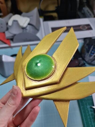 Goha Yuga | Crown | Pattern Lifesize 1:1 Template