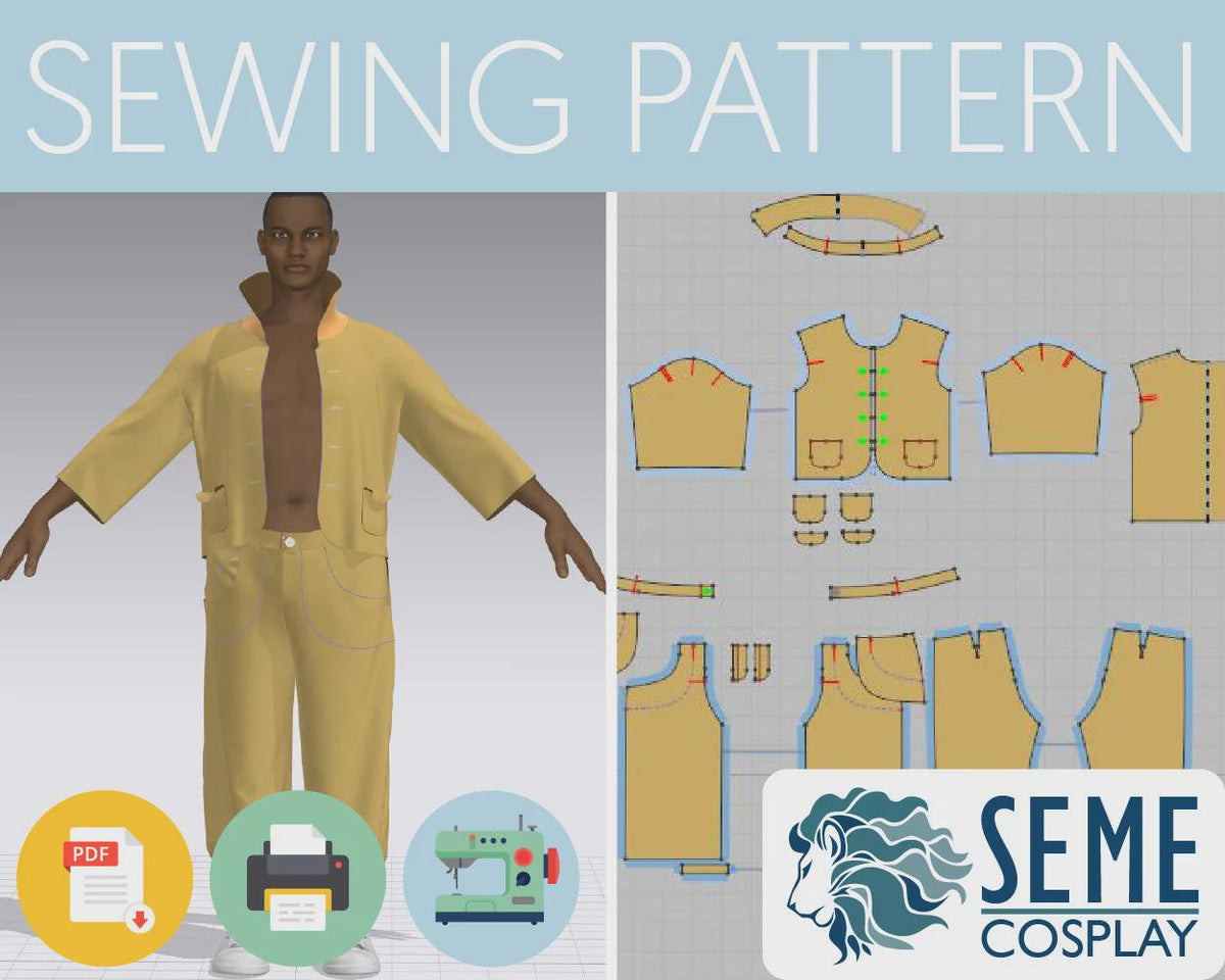 Hawks | Hero Costume | Sewing Pattern
