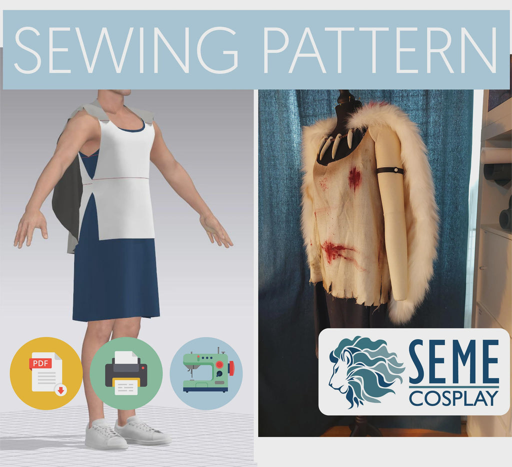 San | Wolfsmädchen | Sewing Pattern