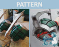 Hero Cosplay Costume | Gauntlet Pattern