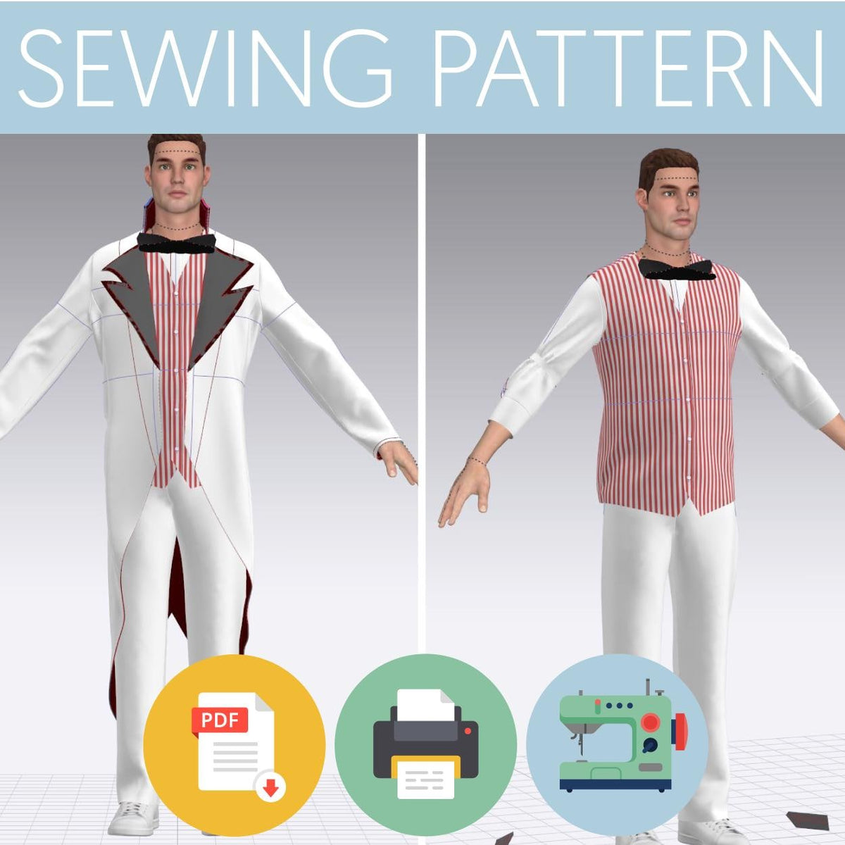 Lucifer | H.Hotel | Sewing Pattern