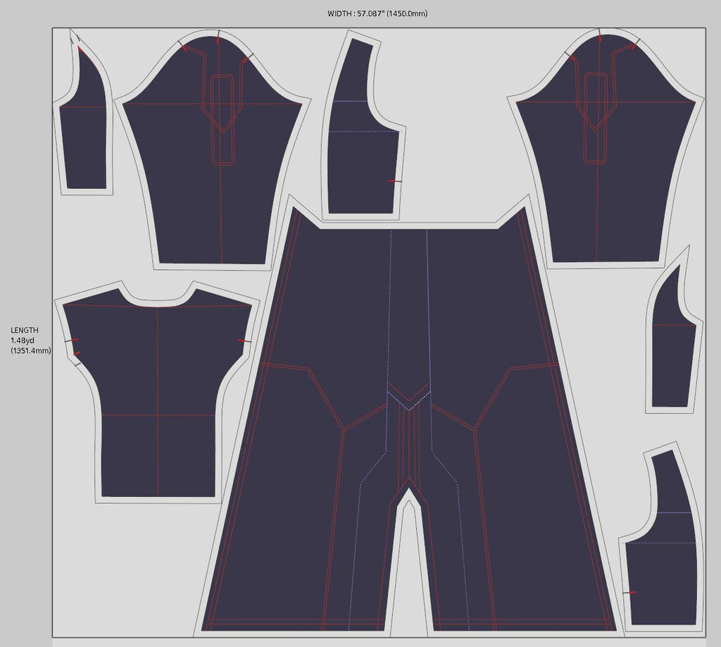 Kevin Kaslana | Honkai Impact | Sewing Pattern