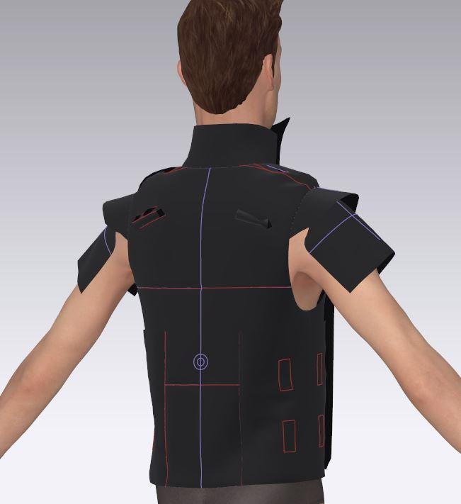 Padded Vest | Sewing Pattern