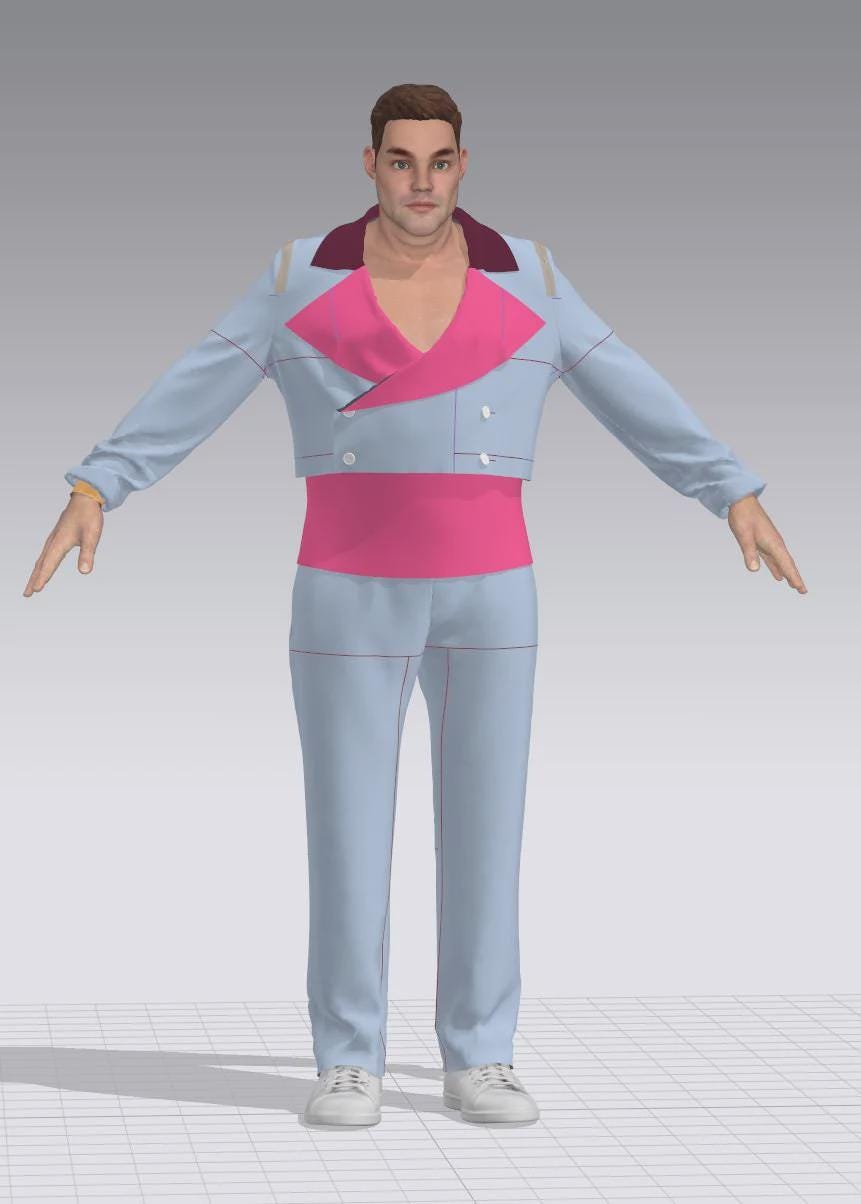 Goro | Disco Costume | Sewing Pattern