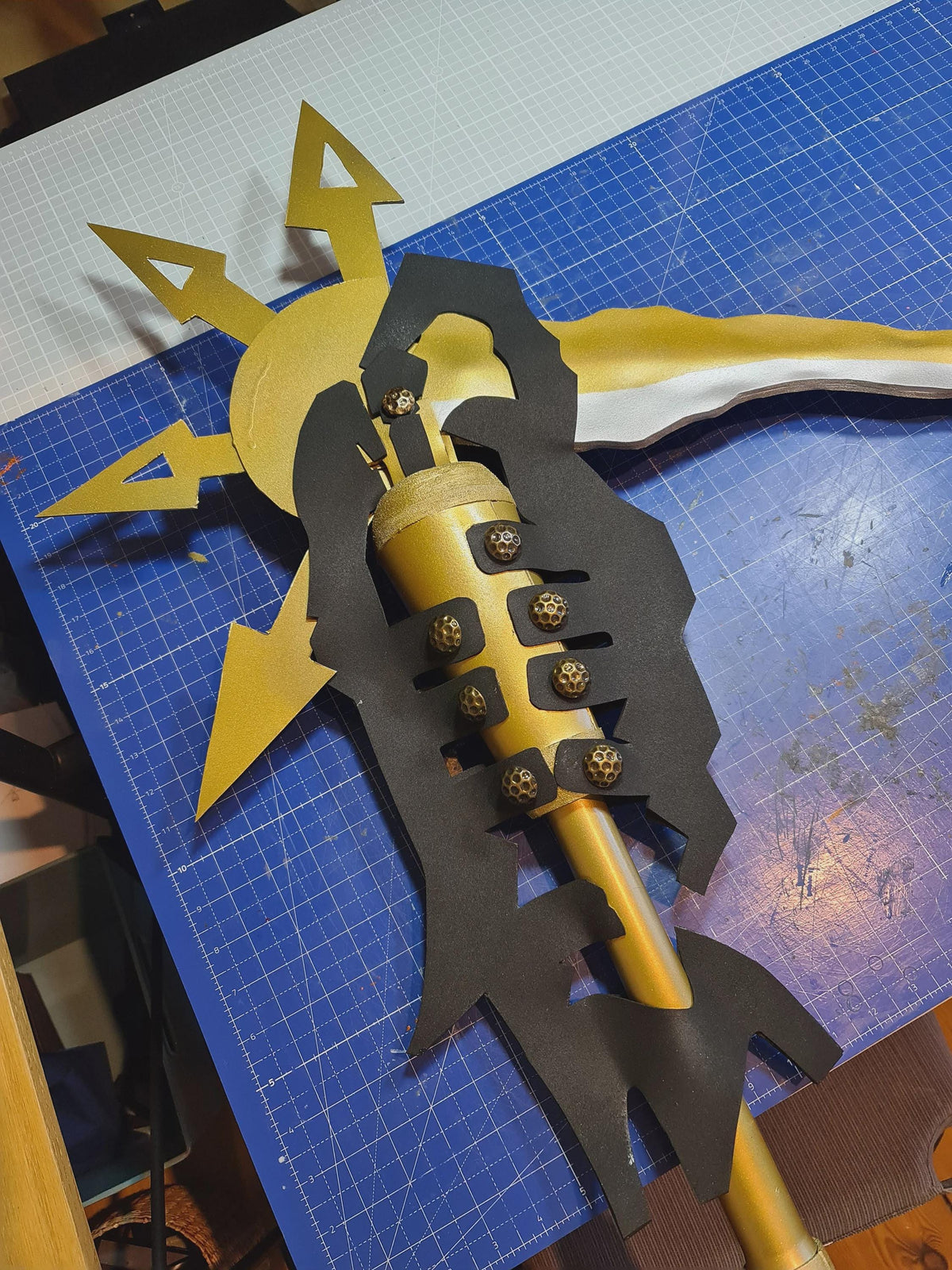 Max Black | Scythe | Pattern Lifesize 1:1 Template Blueprint