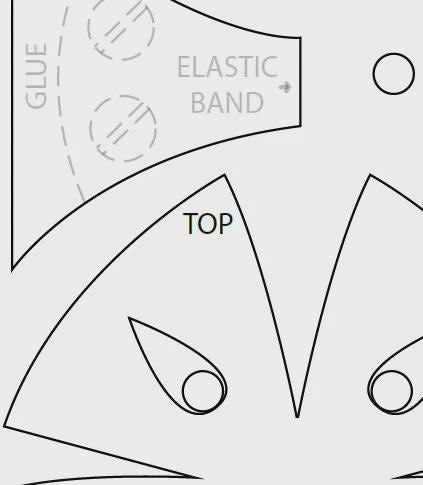 Katsuki | Hero Cosplay Costume Pattern | Knee Pad