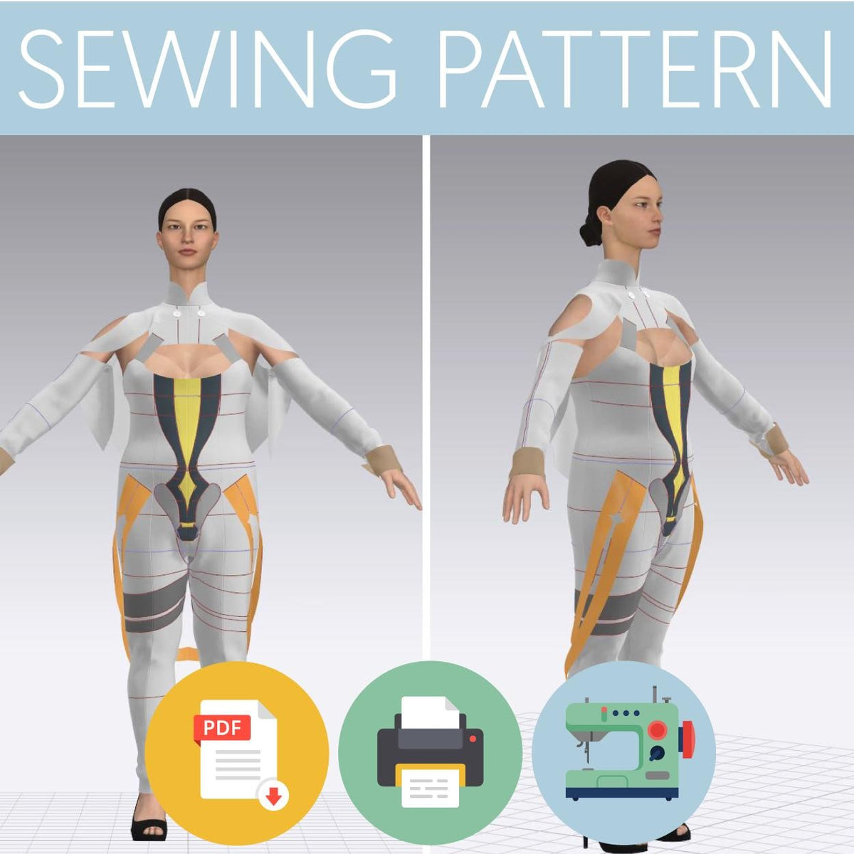 Eve | Game Costume | Sewing Pattern