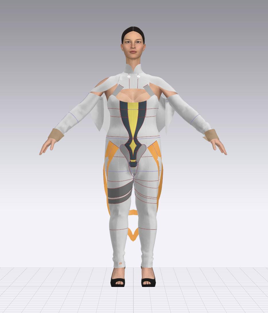 Eve | Game Costume | Sewing Pattern