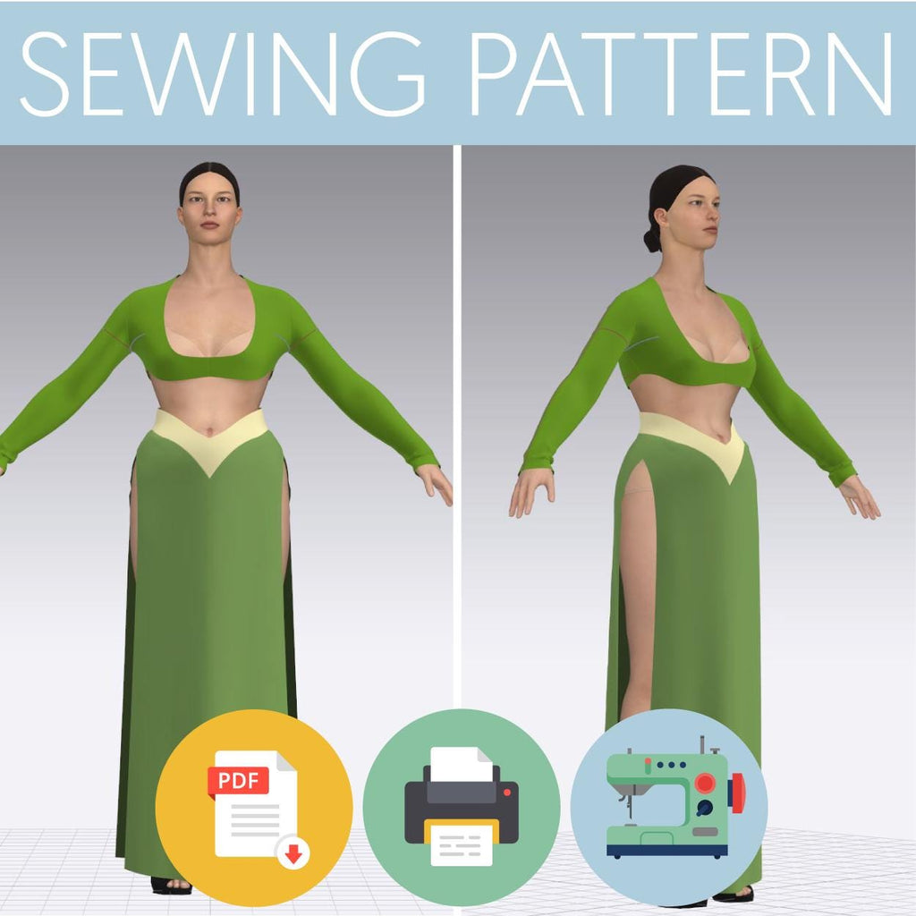 Poison Ivy | Comic Costume | Sewing Pattern