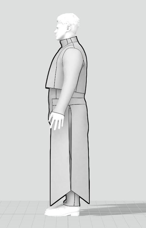 Il Capitano | Genshin Impact Costume | Sewing Pattern