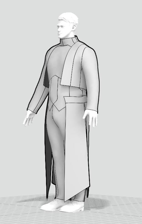 Il Capitano | Genshin Impact Costume | Sewing Pattern