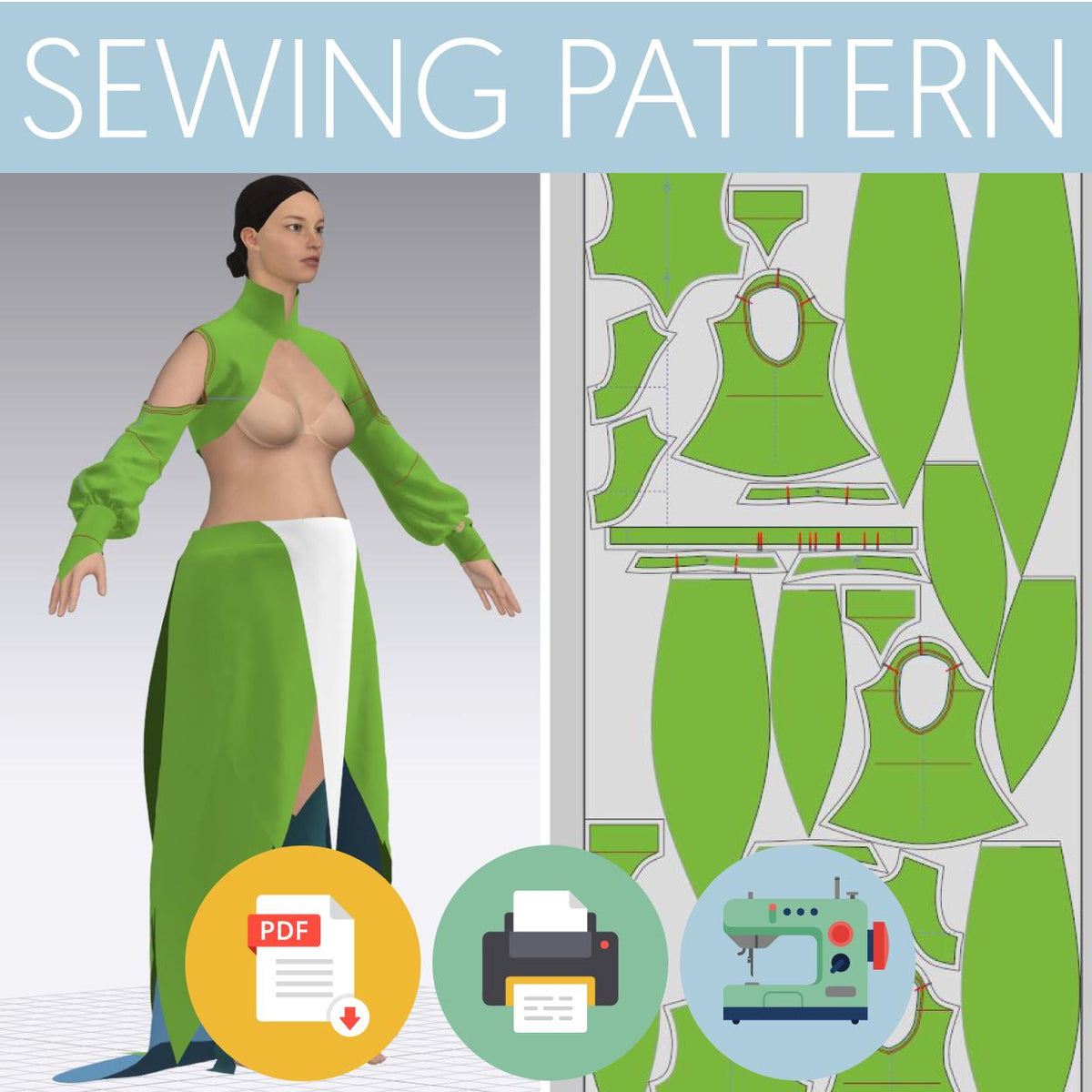Ysera | WoW | Sewing Pattern