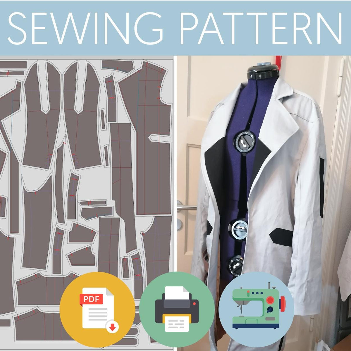 Welt Yang | Honkai Star Rail | Sewing Pattern