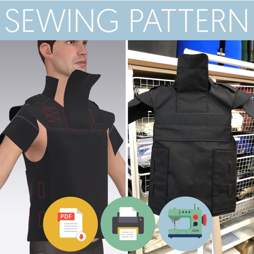 Padded Vest | Sewing Pattern