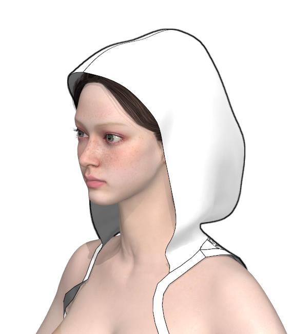 Undercorset & Hood base | Sewing Pattern