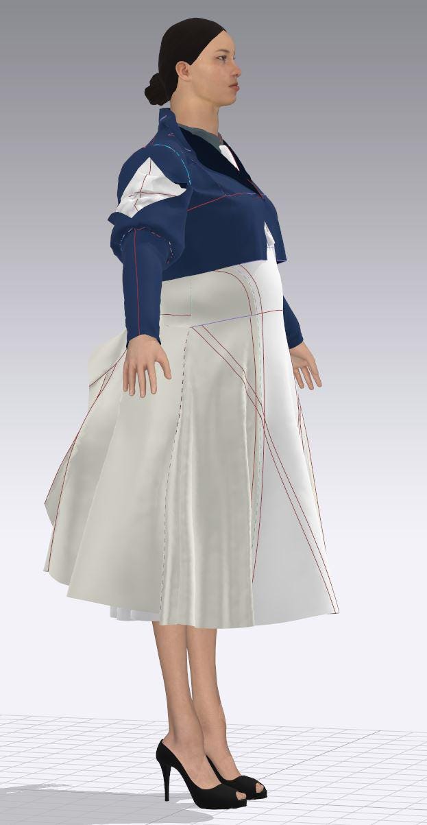 Violet Everg. | Anime Costume | Sewing Pattern