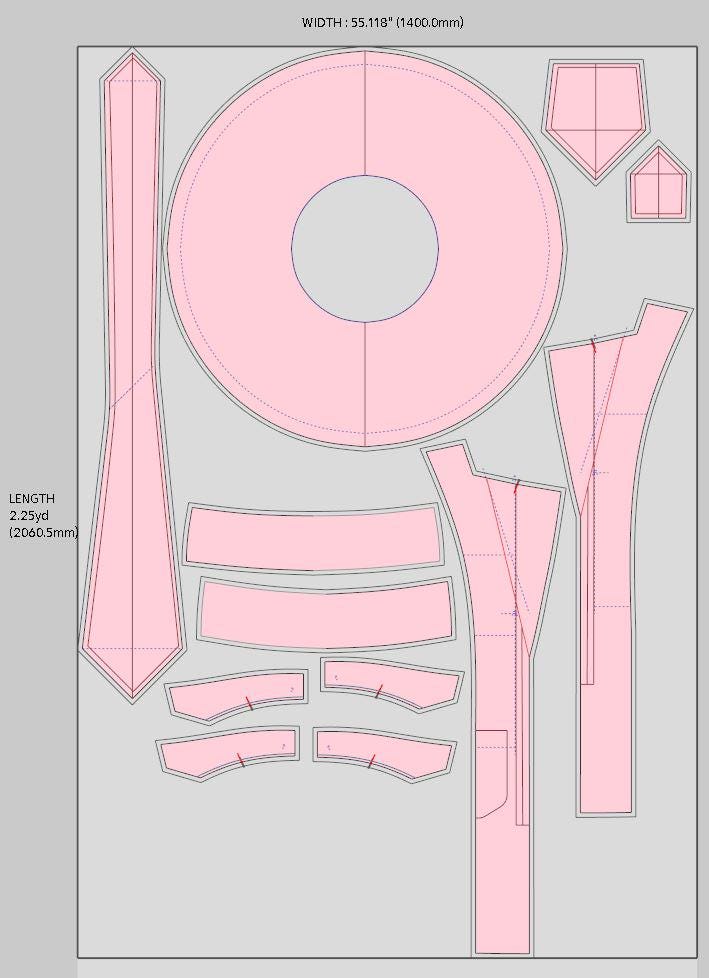 Hakui | Anime Costume | Sewing Pattern