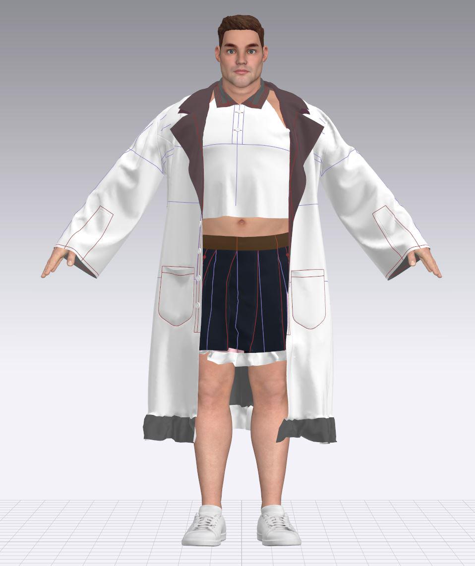 Hakui | Anime Costume | Sewing Pattern