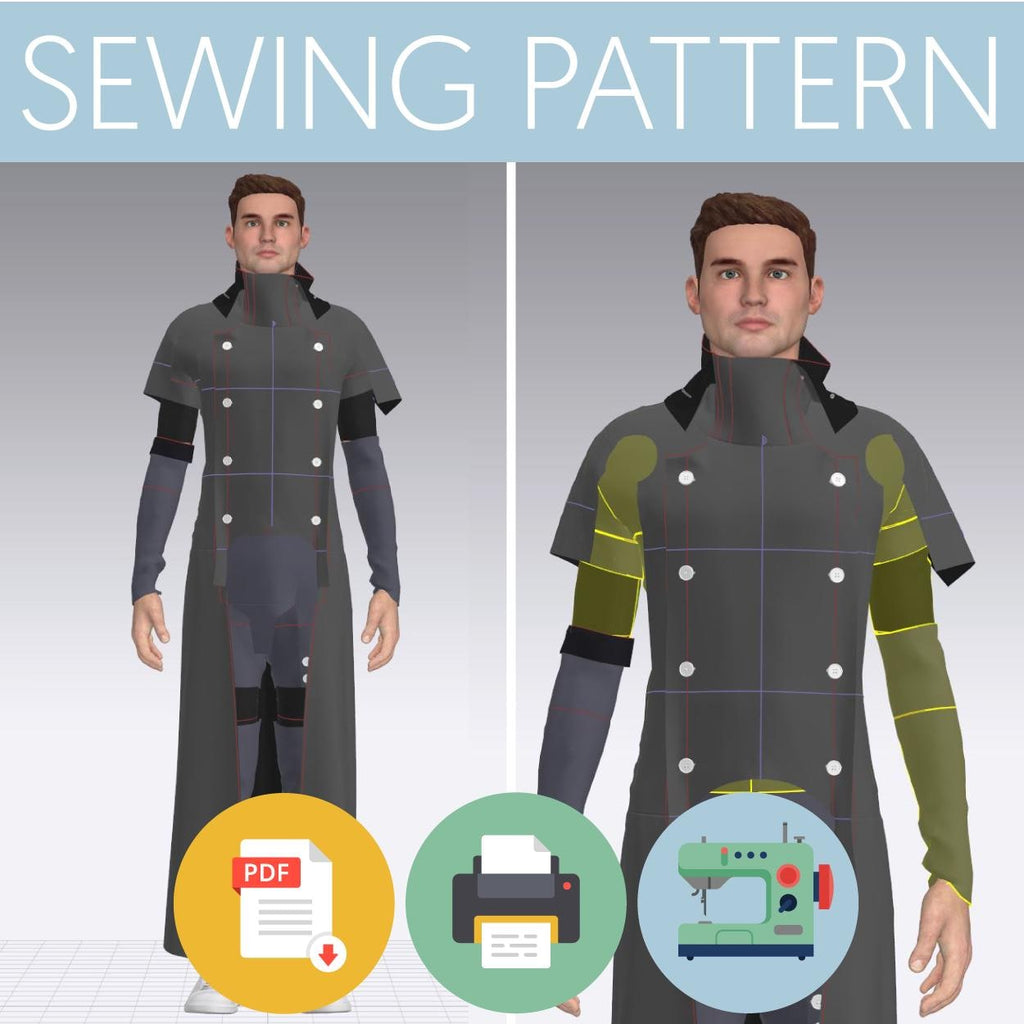 Uniform Costume | Protagonist | Sewing Pattern