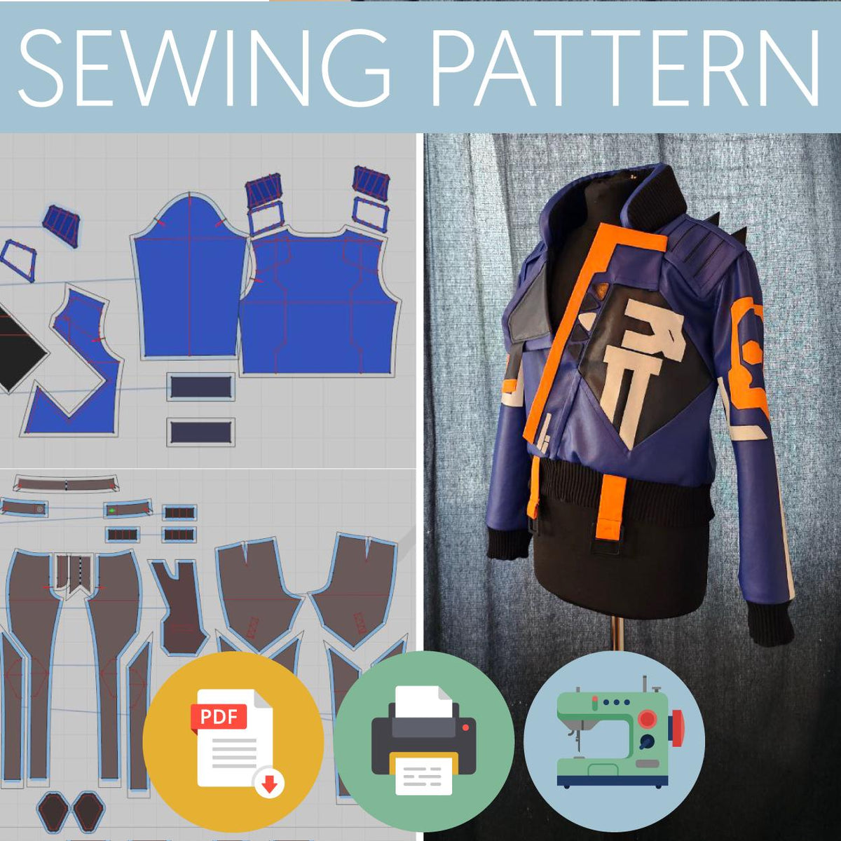 Yoru | Game | Sewing Pattern