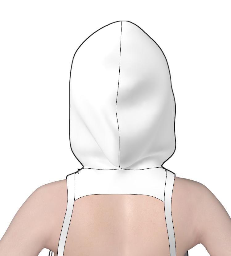 Undercorset & Hood base | Sewing Pattern
