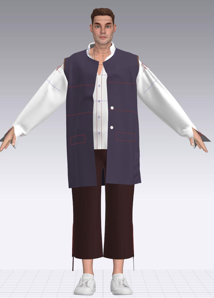 Jack | Movie Costume | Sewing Pattern