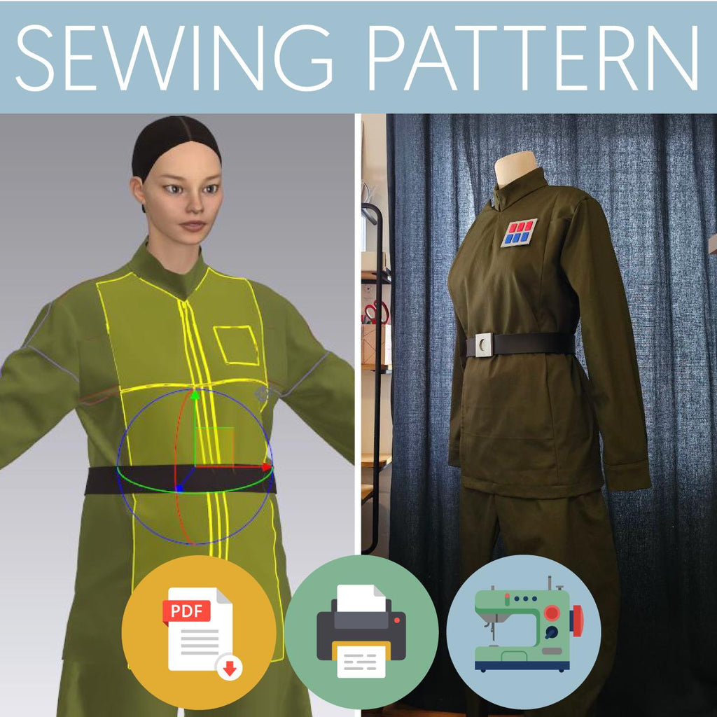 Imperial Officer | Movie Costume | Sewing Pattern