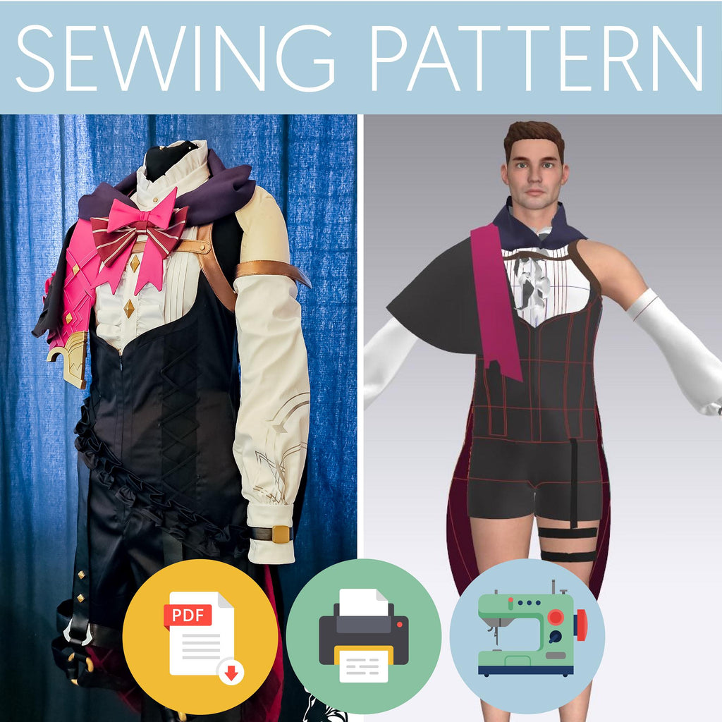 Lyney | Genshin Impact | Sewing Pattern