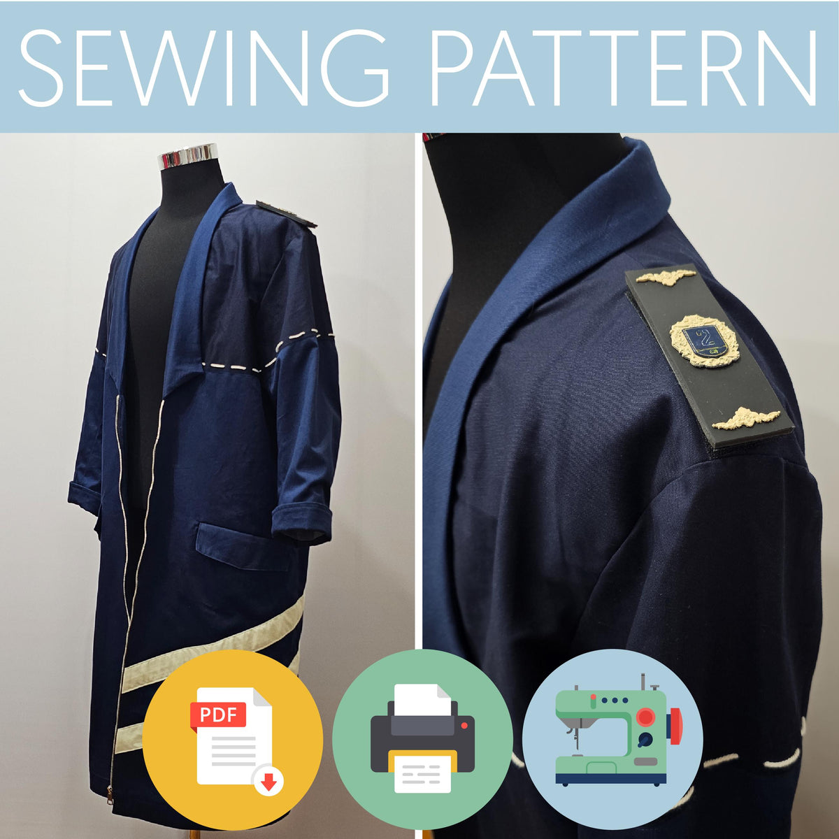 Walter | Game Costume | Sewing Pattern